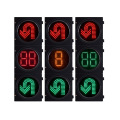 200mm LED Traffic Signal Light with Red Cross and Green Arrow 